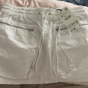 Zara Mini Cargo Skirt